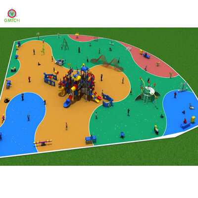 Custom Playground Landscape Design Multifunction Kids Playground Equipment