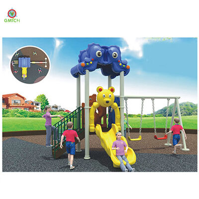 Resort Park Kids Swing Sets Colorful Play Yard Swing Sets 370*230*270CM