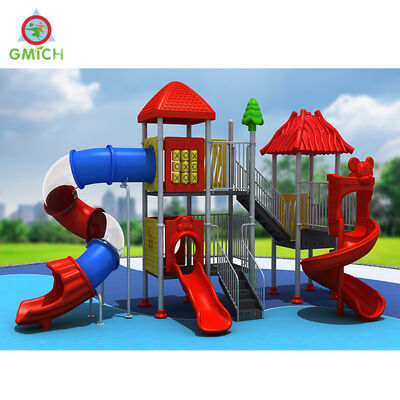Customized Design Outdoor Slide Set Kids Play Items Easy Installation