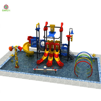 Anti Static Children Mini Water Park Pool Slide Water Spray Park Equipment