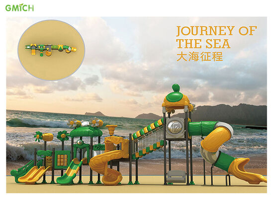Factory Price Outdoor Playground Equipment Children Plastic Slide Amusement Park Games Popular