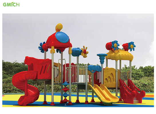 Hot Sale Outdoor Playground Equipment Plastic Slide Kids Amusement Park Play Set