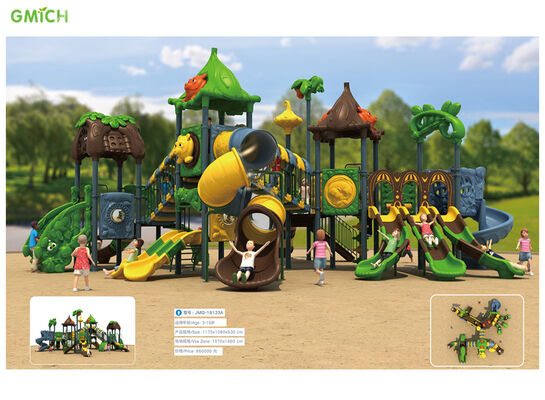 China Amusement Park Price Children Kids Plastic Outdoor Playground Equipment High Quality Cheap