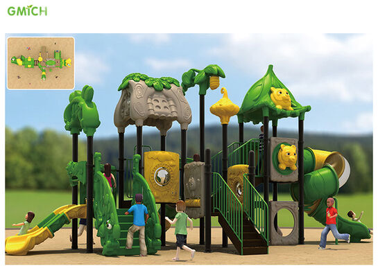 Garden Park Children Outdoor Playground Equipment For Residential Play Area Slide