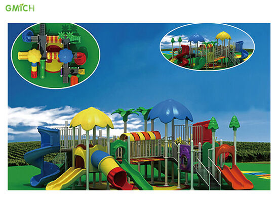 3-15 Years Old Children Outdoor Playground Equipmen Plastic Slide Set Anti Crack