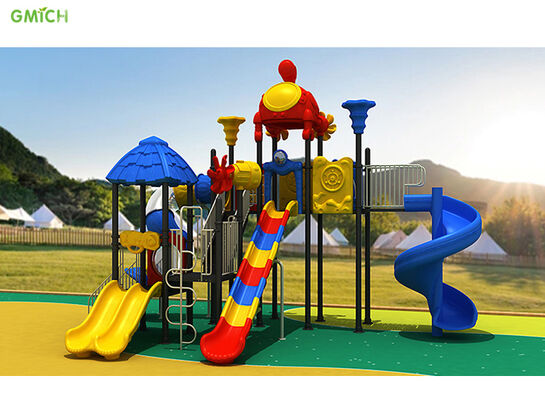 OEM Service Kids Outdoor Playground Toy Plastic Outdoor Slide Combination Playground