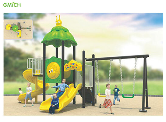 Safety Childrens Outdoor Swing Sets Outdoor Playground Items Anti Slip