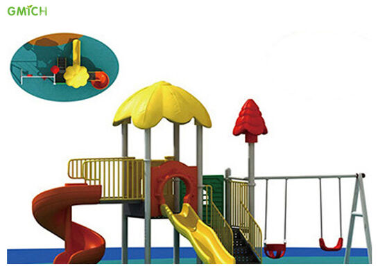 durable Customized Swing N Slide Plastic Slide Commercial Playground