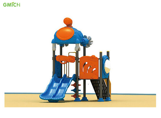 Outdoor Fun Garden Small Space Playset Small Slide Set 470*240*420CM