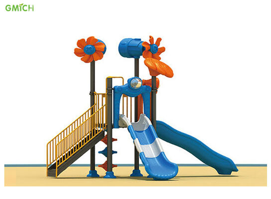 Safety Material Children Compact Outdoor Play Equipment Small Area Swing Set OEM
