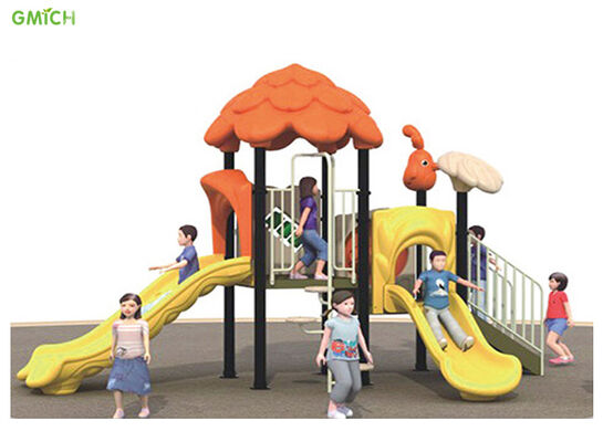 Children Colorful Compact Swing Set Small Outdoor Play Structure Durable