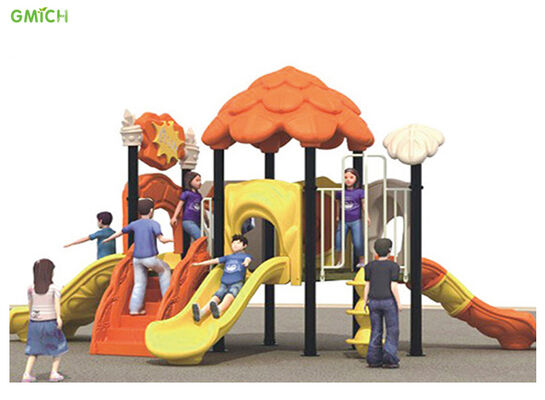 Customized Design Small Footprint Swing Set Space Saver Swingsets 550*430*360CM