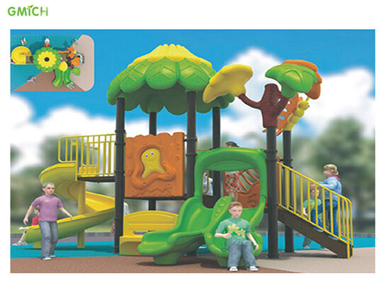 Outdoor Playground Plastic Swing Slide For Kids Amusement Park Equipment Hot Sale Safety