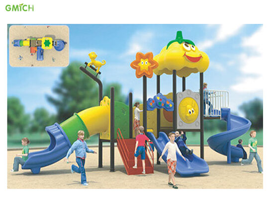 Children Combination Small Slide Outdoor Amusement Park Playground Equipment Items For Kids