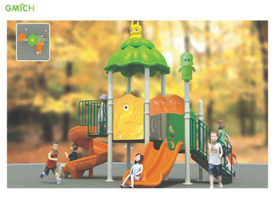 City Park Small Slide Set Equipment For Outdoor Children Playground Play Station Open Zone