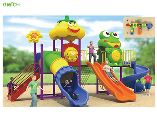 Kids Slide Playground Combination Amusement Park Play Outdoor Ground Toy Equipment