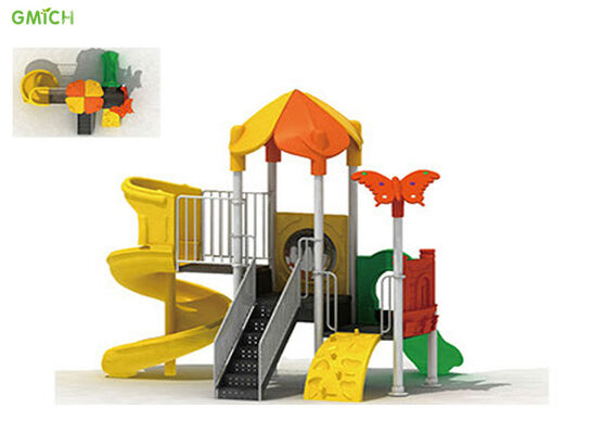 Children Amusement Park Equipment Outdoor Play Plastic Slide Set Hot Sale Kids Toys City Park Playground