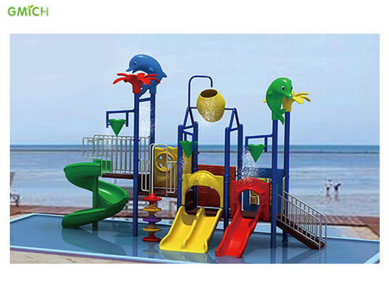 Anti Crack Water Theme Park Equipment Water Splash Games Multifunctional