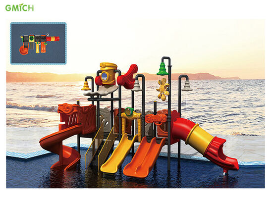 Eco Friendly Plastic Swimming Pool Slide Durable Freely Design