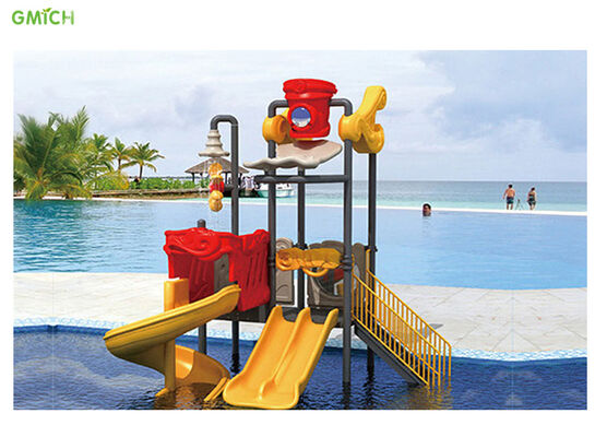 Kids Mini Hotel Pool Slide Amusement Park Water Park Equipment Water Play Slide Commercial Pool Water Playground