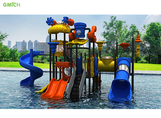 Anti Crack Water Theme Park Equipment Aqua Park Water Slide EN1176 Certified
