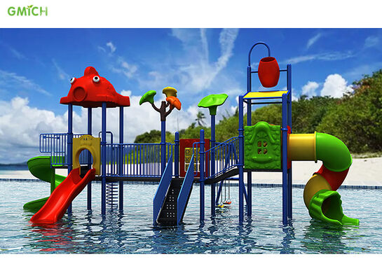 Children Water Slide Equipment Direct Customized Plastic Water Park Pool Water Play Games Playground