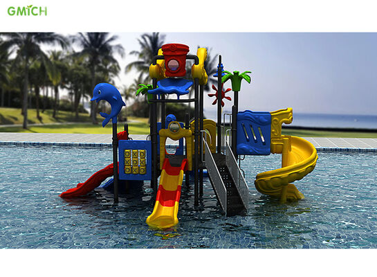 Kids Outdoor Water Park Equipment Commercial Swimming Pool Water Slide Play Playground