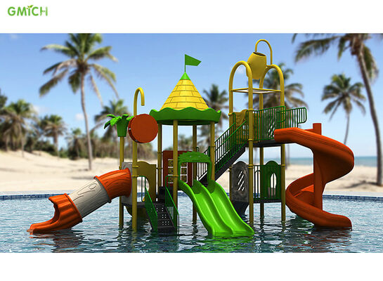 Safety Material Water Park Play Equipment Custom Waterslides Easy To Install