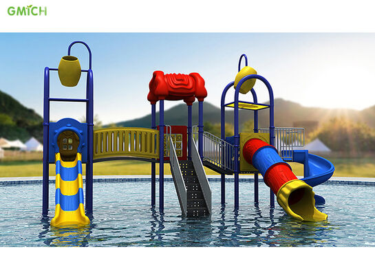Swimming Pool Water Slide Customization Water Park Play Equipment 835*445*465CM
