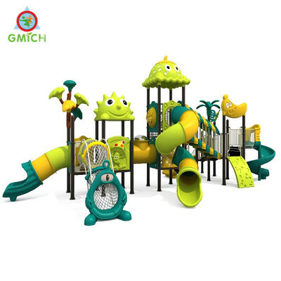 Fruit Series Theme Amusement Park Oudoor Play Zone Kids Slide Sets Factory Direct Playground Plastic Toys for Children