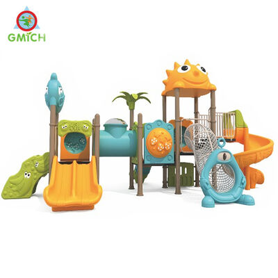 Guangzhou Jinmiqi Playground Factory Provide HIgh Quality Children Outdoor Slides Sets Attractive Kids Playground Equipment Play Sets