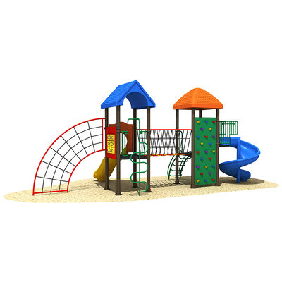 Park Playground Design Outdoor Childrn Toys Durable Outdoor Amusement Park Plastic Slides for Kids