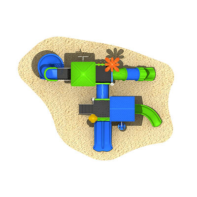 Outdoor Popular School Playground Kids Amusement Sets Park Game Play Equipment Small Plastic Slide Factory Direct