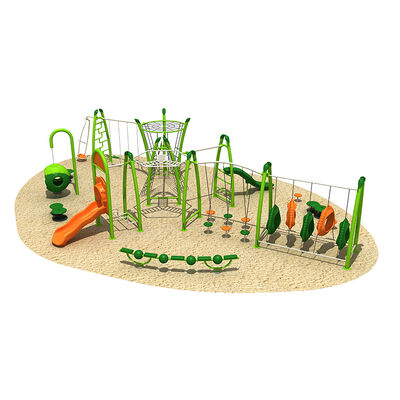 Outdoor Playground Manufacturer and Outdoor Climbing Adventure Playground for Hotel Resort