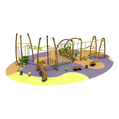 Children’s Rope Climbing Play Equipment Public Open Outdoor Playground Sets in the Apartment