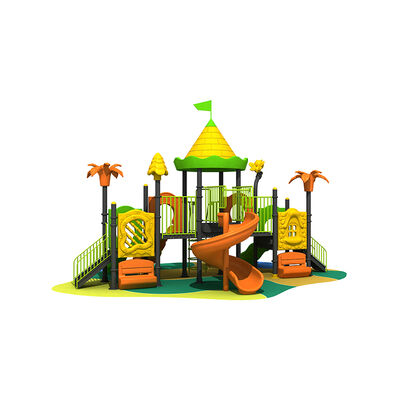 Outdoor Kids Slides Equipment in the apartment Factory Direct