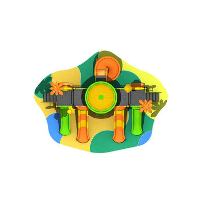 Outdoor Kids Slides Equipment in the apartment Factory Direct