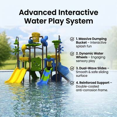 Water Slides Outdoor Playground Equipment for Public Water Park