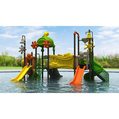 Water Play Equipment Commercial Outdoor Pool Slides for Children