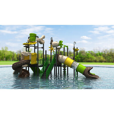 Water Park Playground Supplier Outside Water Play Toys Aqua Playground Water Slides