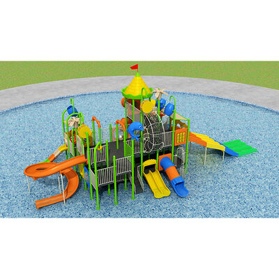 Splash Pad Equipment and Water Park Design Water Play Equipment Kids Slides