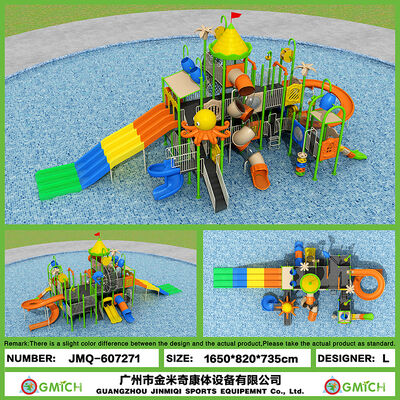 Splash Pad Equipment and Water Park Design Water Play Equipment Kids Slides