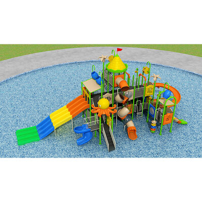 Splash Pad Equipment and Water Park Design Water Play Equipment Kids Slides