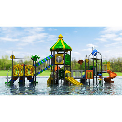 Outdoor Commercial Water Park Project Aquatic Play Equipment Water Slides
