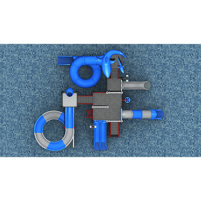 Water Playground Resort Water Park Equipment Swimming Pool Slides
