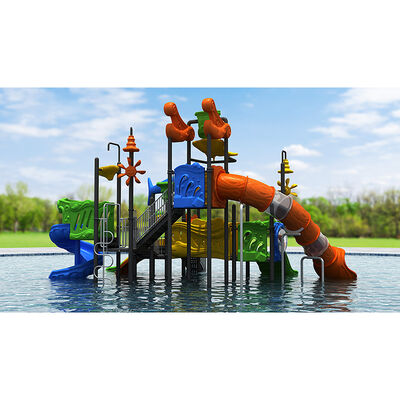 Custom Themed Water Park Design Luxury Aqua Playground Pool Slides for Mall and Resort