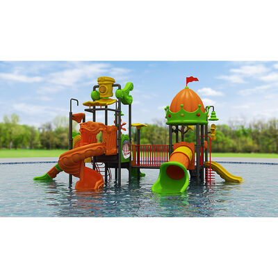  Kids Splash Water Play Equipmnet Water Park Design Aqua Slides for Residential Club
