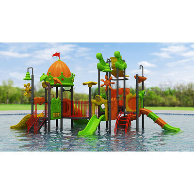  Kids Splash Water Play Equipmnet Water Park Design Aqua Slides for Residential Club