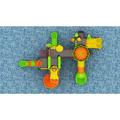  Kids Splash Water Play Equipmnet Water Park Design Aqua Slides for Residential Club