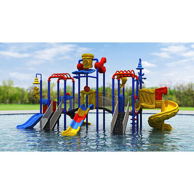 Factory Direct Children's Game Eco-Friendly Water Park Equipment Outdoor Water Slide